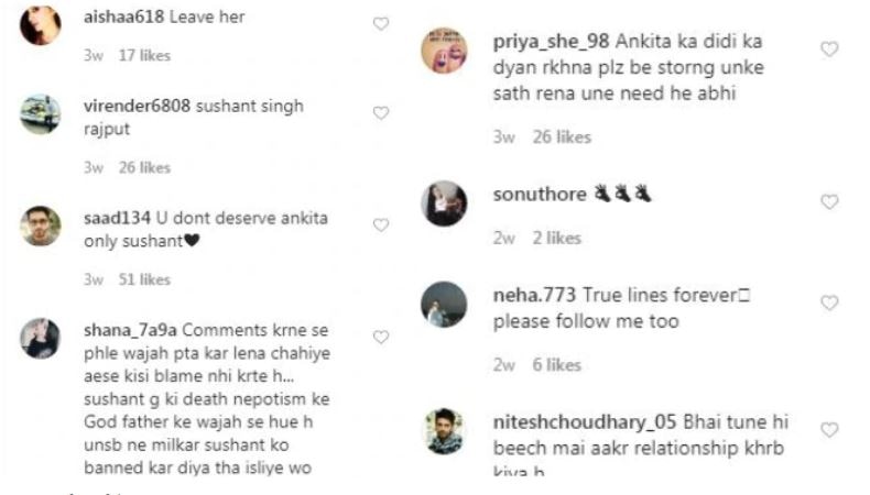 Sushant Singh Rajput Death: Ankita Lokhande's Boyfriend Vicky Jain Switches Off Comment Section On Instagram After Receiving Hateful Messages Online