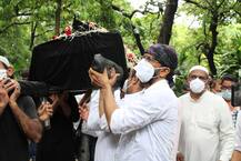 Jagdeep's Funeral PICS: Javed Jaffery & Family Perform Last Rites;Late Actor Buried At A Mumbai Cemetery