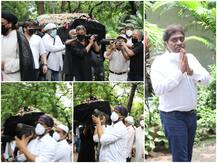 Jagdeep's Funeral PICS: Javed Jaffery & Family Perform Last Rites;Late Actor Buried At A Mumbai Cemetery