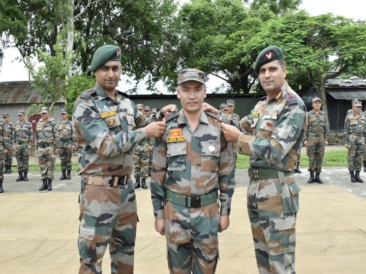 India's Ace Pistol Shooter Jitu Rai Promoted To Subedar Major In Indian Army's 11 Gorkha Rifles 'Pistol King' Jitu Rai Promoted To The Rank Of Subedar Major In Indian Army's 11 Gorkha Rifles