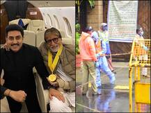 In PICS: BMC Team Sanitises Bachchan's Home Jalsa After Big B & Abhishek Test Positive For COVID-19