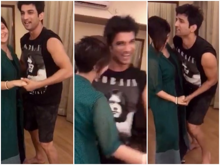 Sushant Singh Rajput Viral Video Dancing On Shah Rukh Khan's Song On Set Of ‘Dil Bechara’ Will Leave You Teary-Eyed! Watch: This VIDEO Of Sushant Singh Rajput Dancing On SRK's Song With His ‘Dil Bechara’ Co-Star Will Leave You Teary-Eyed!