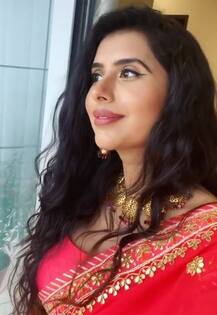 PHOTOS: Amidst Separation Rumours With Hubby, Charu Asopa Ditches Sindoor As She Gets Ready For Sawan Puja!