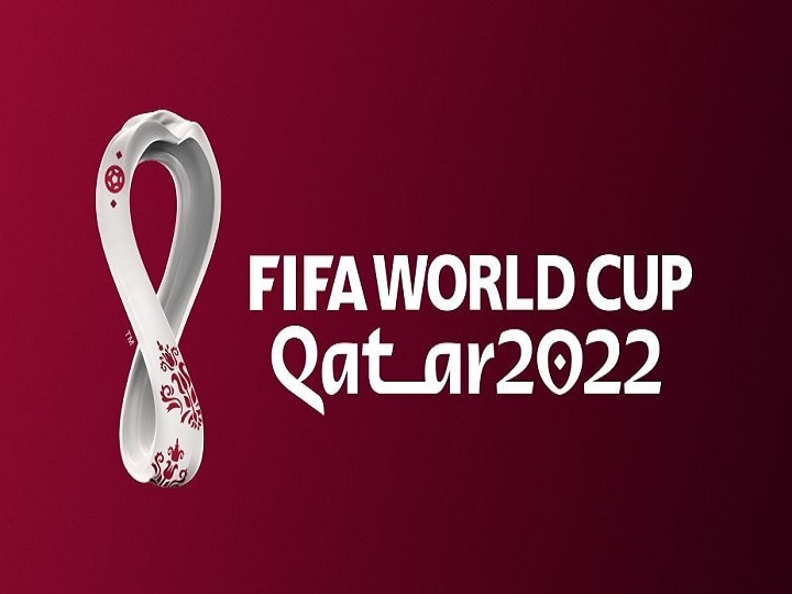 Fifa world cup qatar 2022 official logo gold Vector Image