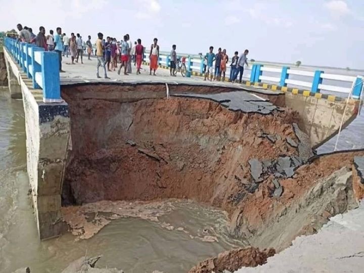 Bihar Bridge Collapse: Tejashwi Yadav Raises Questions; Bihar Govt Refutes Claims Of Damage To Sattarghat Bridge Bihar Bridge Collapse: Tejashwi Yadav Raises Questions; Bihar Govt Refutes Claims Of Damage To Sattarghat Bridge