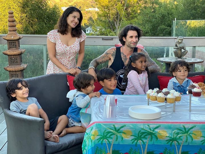Bollywood actress Sunny Leone and her husband Daniel Weber celebrated their daughter Nisha Kaur Weber’s ‘Gotcha Day’. The ‘Bigg Boss 5’ contestant shared pictures from the party on social media. Scroll down to see the photos from the celebrations.