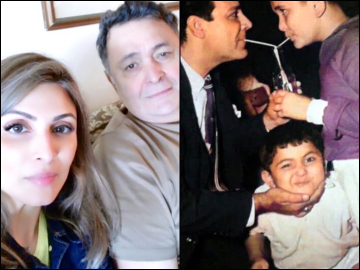 Riddhima Kapoor Shares Childhood Throwback Photo Of Rishi Kapoor Calls It Cutest Pic Ever Young dynamic actor ranbir kapoor is her brother. rishi kapoor calls it cutest pic ever