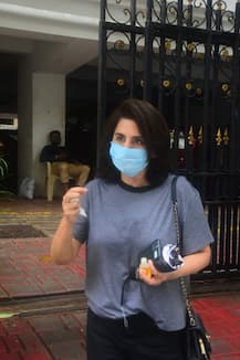 PICS: Ranbir Kapoor’s Mother Neetu Singh Dons Mask She Steps Out; Ekta Kapoor & Other B’wood Celebs Also SPOTTED In Town