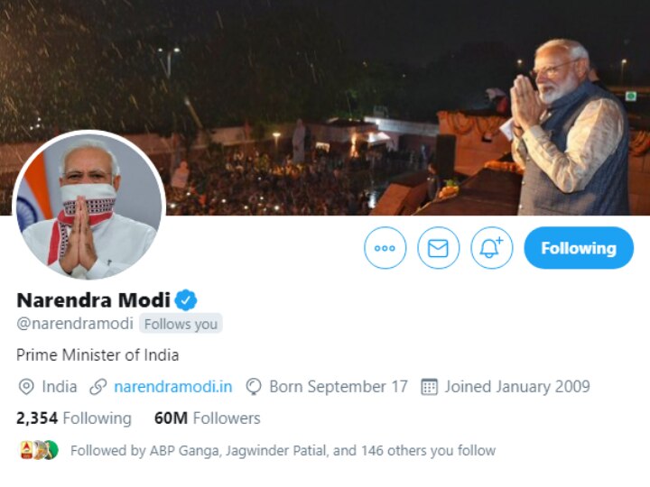 PM Modi Now Has Six Crore Followers On Twitter