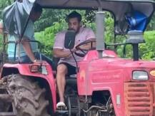 Watch: You Can’t Miss This Video Of Salman Khan Driving A Tractor At His Panvel Farmhouse!
