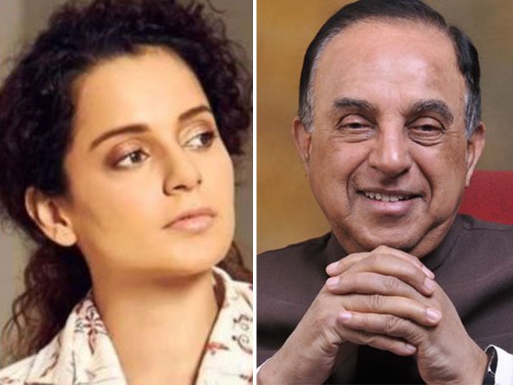 Subramanian Swamy Supports Kangana Ranaut And Offers Legal Aid For Sushant Singh Rajput Case Sushant Singh Rajput Case: BJP Leader Subramanian Swamy Supports Kangana Ranaut And Offers Legal Aid!