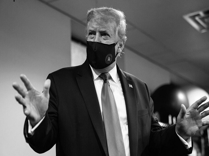 Trump wears mask, US coronavirus, tweets Photo Wearing Mask In Public, Terms The Decision Patriotic US President Donald Trump Tweets Photo Wearing Mask In Public, Terms The Decision Patriotic