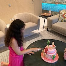 PICS: Mahesh Babu's Daughter Sitara Turns 8, Namrata Shirodkar Shares Glimpses From Her Quarantine Birthday