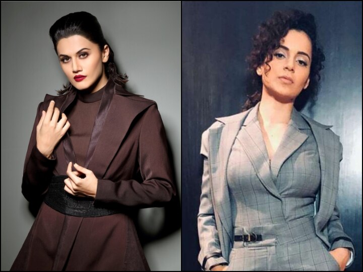 Taapsee Pannu Slams Kangana Ranaut For Not Supporting Her When She Was Replaced In Pati Patni Aur Woh Taapsee Pannu Slams Kangana Ranaut  Says Both Sushant & I Have A Similar Journey!