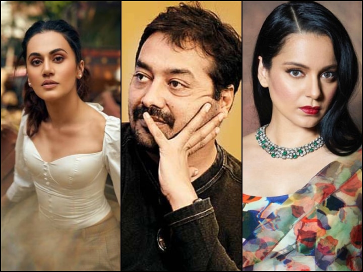 Anurag Kashyap Recalls Being The Mediator Between Kangana Ranaut & Taapsee Pannu Anurag Kashyap Recalls Being The Mediator Between Kangana Ranaut & Taapsee Pannu