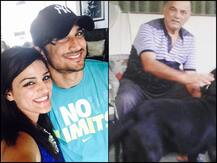 Sushant Singh Rajput's Sister Shweta Shares PIC Of His Pet Dog Fudge & Father