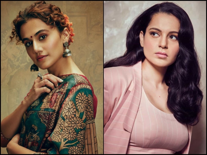 Taapsee Pannu Hits Back At Kangana Ranaut, Says 'She Didn't Support Me When I Was Replaced In Pati Patni Aur Woh' Taapsee Pannu Hits Back At Kangana Ranaut, Says 'She Didn't Support Me When I Was Replaced In Pati Patni Aur Woh'