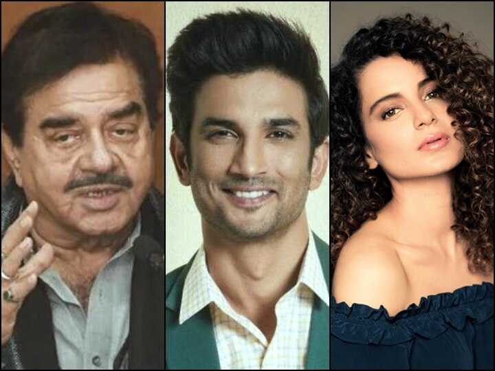 Sushant Singh Rajput Death Case Shatrughan Sinha Comes Out In Support Of Kangana Ranaut Sushant Singh Rajput Death Case: Shatrughan Sinha Comes Out In Support Of Kangana Ranaut