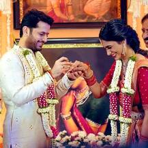 INSIDE PICS: Telugu Actor Nithiin & Fiancee Shalini Look STUNNING At Their Mehendi And Sangeet Ceremony