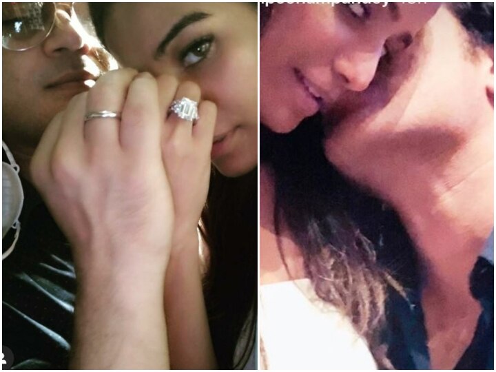 Poonam Pandey ENGAGED To Boyfriend Sam Bombay; Flashes Massive Diamond Ring!  Poonam Pandey ENGAGED To Boyfriend Sam Bombay; Flashes Massive Diamond Ring!