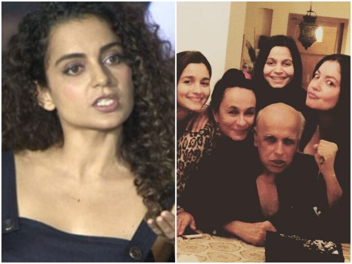 kangana ranaut attacks mahesh bhatt alia bhatt shaheen bhatt pooja bhatt : says why was he counselling sushant singh rajput when his own children were battling Team Kangana Ranaut Lashes Out At Bhatt Family, Asks Why Was Mahesh Bhatt Counselling Sushant Singh Rajput?