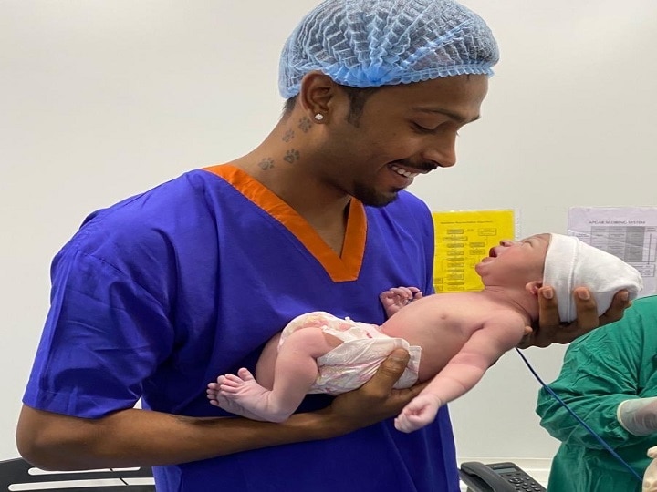 Hardik Pandya Shares First Full Pic Of His Baby Boy On Social Media 'The Blessing From God': Hardik Pandya Shares First Full Pic Of His Baby Boy