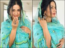 PICS: Hina Khan Looks Stunning In Traditional Outfit As She Wishes Fans Eid Mubarak