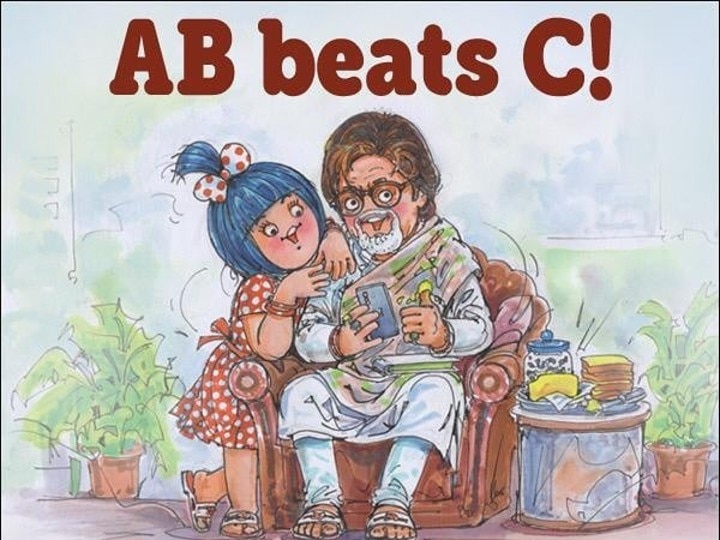 Amul Dedicates 'AB Beats C' Doodle To Amitabh Bachcan After His COVID-19 Recovery; Here’s How Big B Reacted!  Amul Dedicates 'AB Beats C' Doodle To Amitabh Bachcan After His COVID-19 Recovery; Here’s How Big B Reacted!