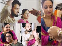 Raksha Bandhan 2020: After Tying Rakhi To Her Brother, Hina Khan Celebrates With Boyfriend Rocky Jaiswal's Family!