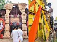 Photos: Final Touches! Ayodhya Gears Up For Ram Mandir Bhoomi Pujan