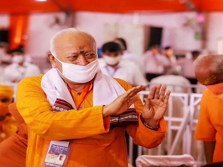 RSS chief Mohan Bhagwat said remembered the architects of Ram Temple moment and said that L K Advani and Ashok Singhal are gracing us with their blessings. (PTI)