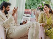 PICS: Samantha Akkineni Looks Drop Dead Gorgeous In Fusion Ensemble At Rana Daggubati-Meehika Bajaj's Haldi Ceremony