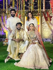 JUST MARRIED: Rana Daggubati TIES The KNOT With Miheeka Bajaj; Ram Charan Shares FIRST PICS From 'Baahubali' Actor's Wedding