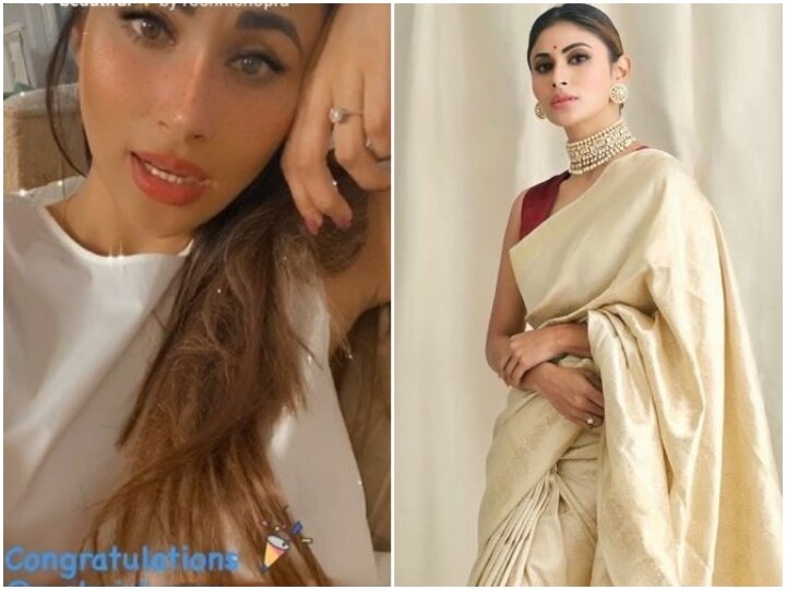 Naagin Mouni Roy Secretly Engaged? Flaunts A Huge Diamond On Her Ring Finger In London! Actress Mouni Roy Secretly Engaged In London? Flaunts A Huge Diamond On Her Ring Finger!