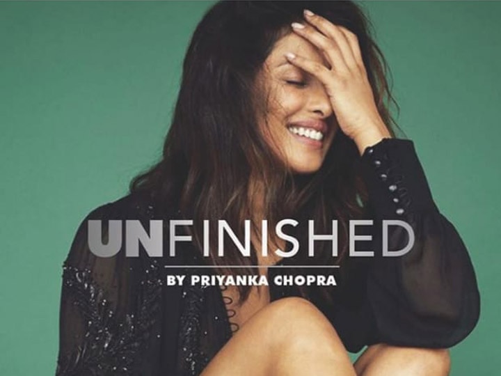 Priyanka Chopra's Memoir ‘Unfinished’ To Be Out Soon Priyanka Chopra Finishes Writing Her Memoir 'Unfinished'; Book To Be Out Soon