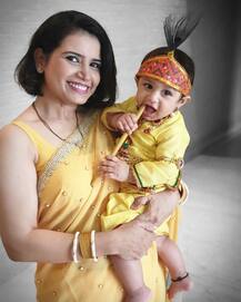 Janmashtami 2020: Taarak Mehta Ka Ooltah Chashmah Actress' Son Looks ADORABLE As He Dresses Up As Lord Krishna