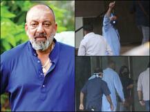 PICS: Sanjay Dutt Snapped At Hospital With Sister Priya Dutt After His Cancer Diagnosis