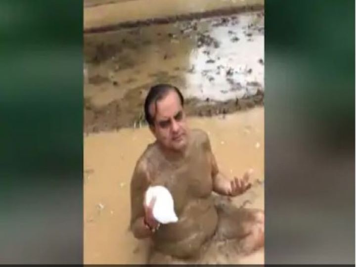 After Bhabhiji Papad, Rajasthan BJP MP Sukhbir Singh Jaunapuria Claims, 'Blowing Shankh & Taking Mud Bath' Will Prevent COVID-19 WATCH| Rajasthan BJP MP Claims, 'Blowing Shankh And Taking Mud Bath' Will Prevent COVID-19