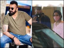 PICS: Sanjay Dutt & Wife Maanayata Snapped At Their House As 'Sadak 2' Actor Leaves For Hospital