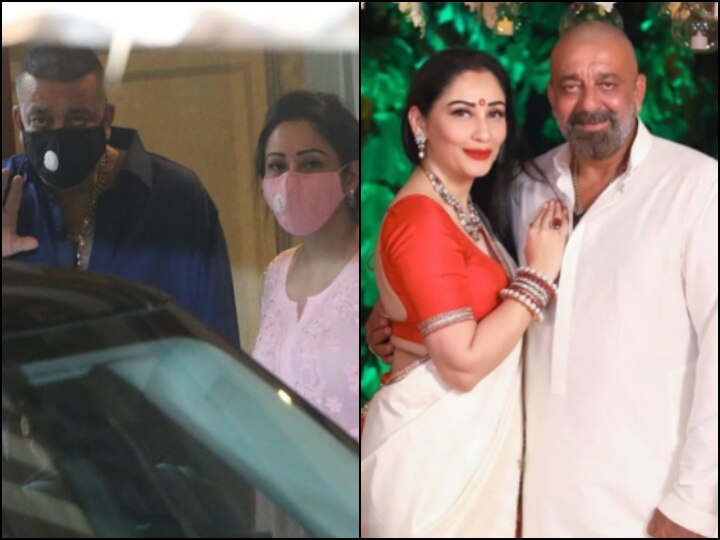 Sanjay Dutt Lung Cancer Spotted With Wife Maanayata Asks Paparazzi To Pray For Him VIDEO WATCH: Sanjay Dutt Spotted With Wife Maanayata; Asks Paparazzi To Pray For Him