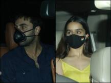 PICS: Ranbir Kapoor & Shraddha Kapoor Spotted After Meeting Luv Ranjan; New Film On The Cards?
