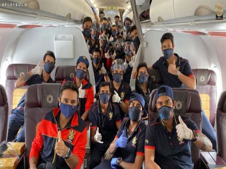 IPL 13: Royal Challengers Bangalore Posts Pics Of Indian Players Onboard Flight To UAE IPL 13: Royal Challengers Bangalore Posts Pics Of Team's Indian Players Onboard Flight To UAE