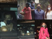 Ganesh Chaturthi 2020: Salman Khan & Khan-Daan Arrive At Sohail Khan's Home For Ganpati Celebrations, See PICS!