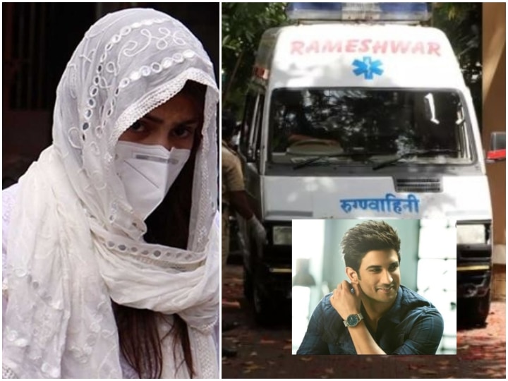 Rhea Chakraborty Said 'Sorry Babu' On Seeing Sushant Singh Rajput's Mortal Remains At The Hospital, Claims Eyewitness! Rhea Chakraborty Said 'Sorry Babu' On Seeing Sushant Singh Rajput's Mortal Remains At The Hospital, Claims Eyewitness!