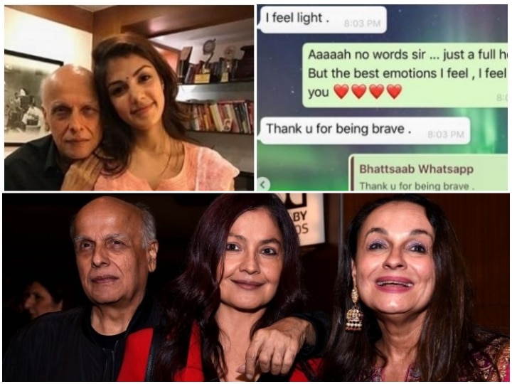 Sushant Singh Rajput Death: Soni Razdan, Pooja Bhatt Give Clarification After Mahesh Bhatt’s WhatsApp Chats With Rhea Chakraborty Goes VIRAL!  Soni Razdan, Pooja Bhatt Give Clarification After Mahesh Bhatt’s WhatsApp Chats With Rhea Chakraborty Goes VIRAL!