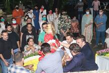 Ganpati Visarjan 2020: IN PICS- Salman Khan & Family Bid Goodbye To Bappa At Sohail Khan’s House