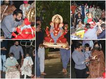 Ganpati Visarjan 2020: IN PICS- Salman Khan & Family Bid Goodbye To Bappa At Sohail Khan’s House