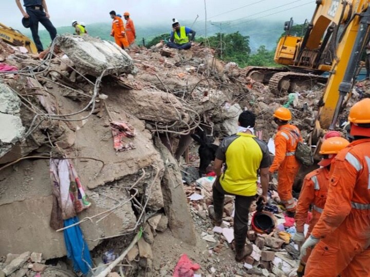 Maharashtra Raigad Building collapse latest update: People Still trapped, overnight recscue operation, 1 dead Maharashtra: 2 Dead, Several Injured As 5-Storey Building Crashes In Raigad; 18 Still Trapped As Overnight Rescue Ops Continue