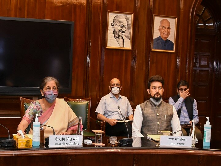 GST Council Meet: Nirmala Sitharaman GST Collection Affected Coronavirus Pandemic, Shortfall At Rs 2.35 Lakh Cr GST Collection Affected Due To Covid-19 Pandemic, Shortfall This Year Stands At Rs 2.35 Lakh Cr: Govt