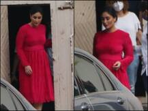 IN PICS: Pregnant Kareena Kapoor Khan Snapped At A Shoot In Mumbai